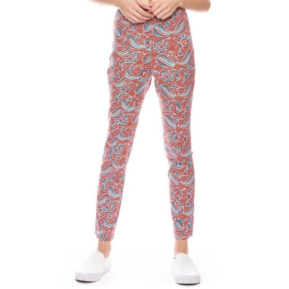 Veronica Beard  Honolulu Crop Pants  Women's Size 2 Floral - Picture 1 of 12